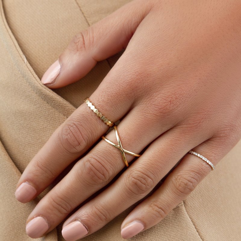 Honey Solid Color-Golden Ring